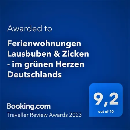 Lausbuben & Zicken - Im Gruenen Herzen Deutschlands Apartmán Herleshausen